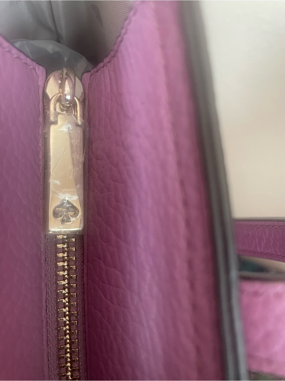 Kate Spade Hayes Valerian Medium Top Zip Tote | Classic Elegance Quiet Luxury - Picture 9 of 16